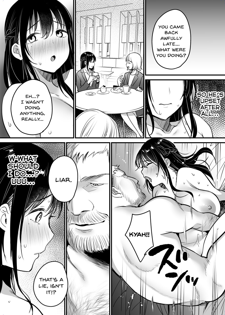 Hentai Manga Comic-I can't escape from Mr. Jim - A middle-aged foreign man is always hanging out with me-Read-52